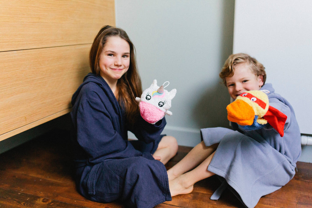 Gant De Toilette Licorne - Coton