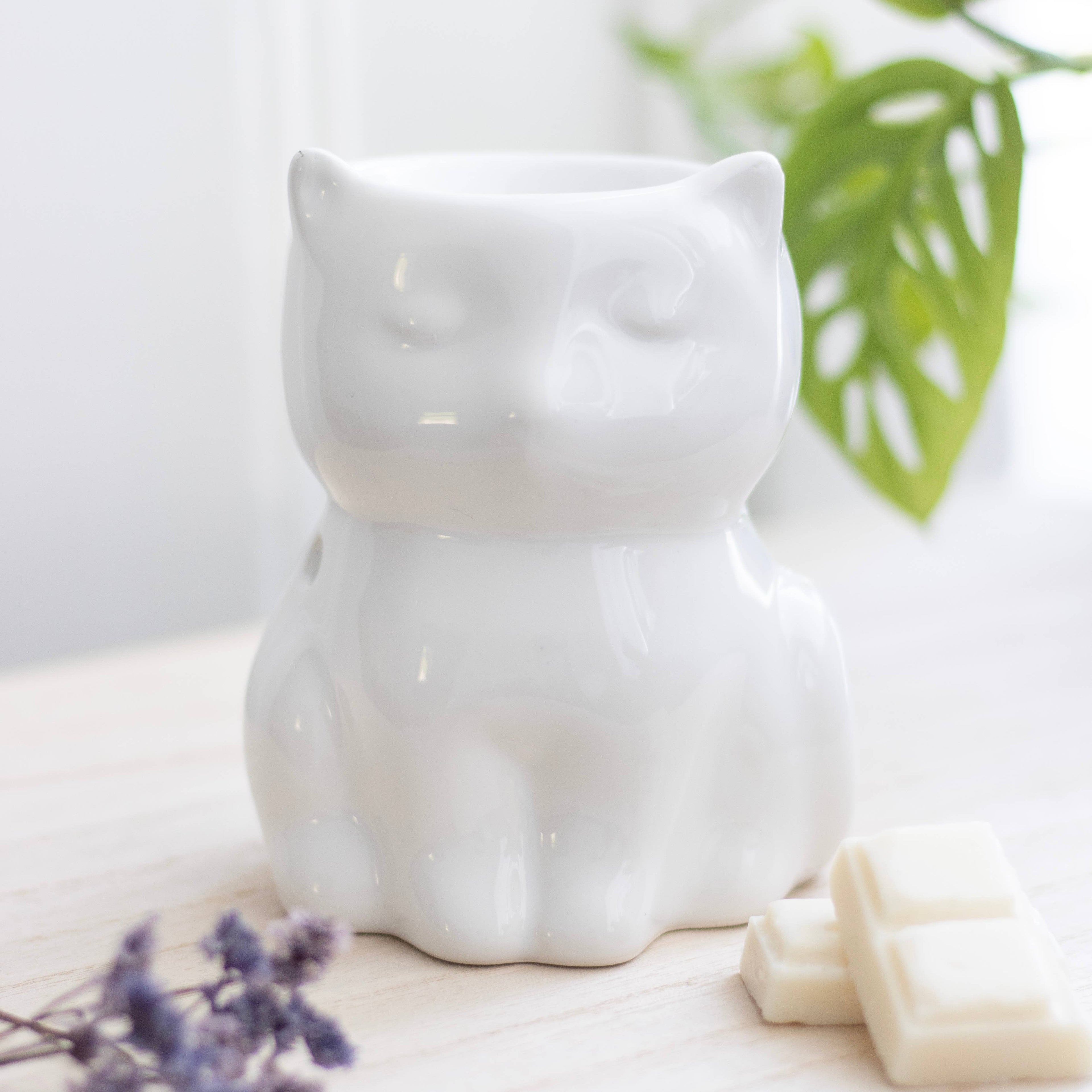 Brûleur à fondant Shiny White Cat