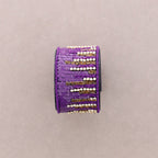 Bracelet à paillettes de pluie ajustable: Or