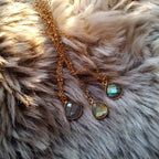 COLLIER JUSTINE LABRADORITE