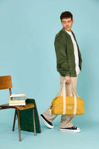 Sac bowling Charlie: Denim bleu