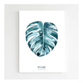 Papeterie Affiche Illustration Déco - Monstera Végétale 🌿: 14.8 x 21 cm