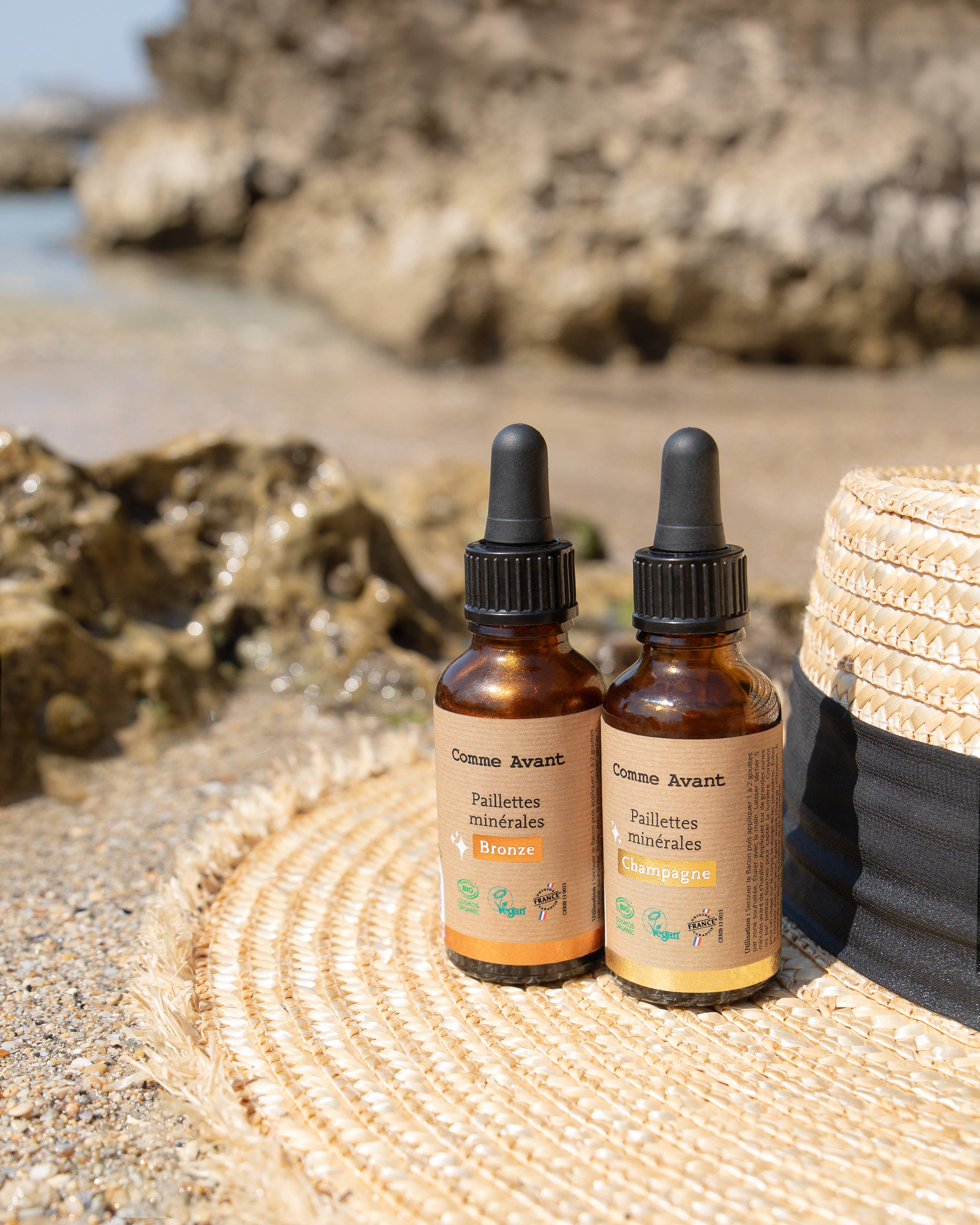 Paillettes minérales ✨: Bronze