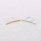 Bague Acier Bâton: Or