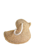 Éponge luffa cadeau plaisir de bain cœur/canard animal éco spa: Canard
