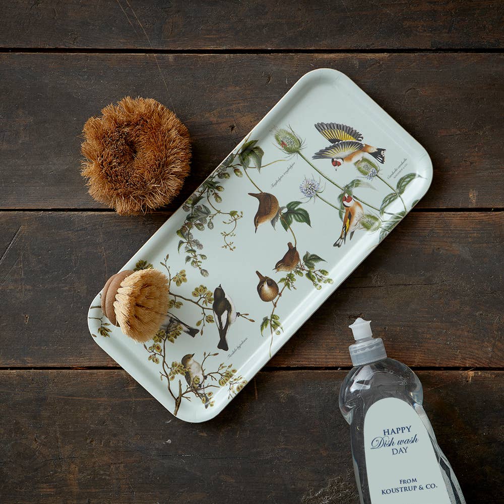 Plateau de service Garden Birds 32 x 15 - Fabriqué en Europe
