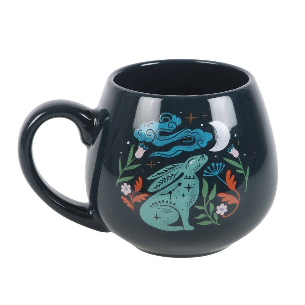 Mug rond Mystical Midnight Hare