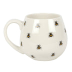 Mug arrondi imprimé abeille