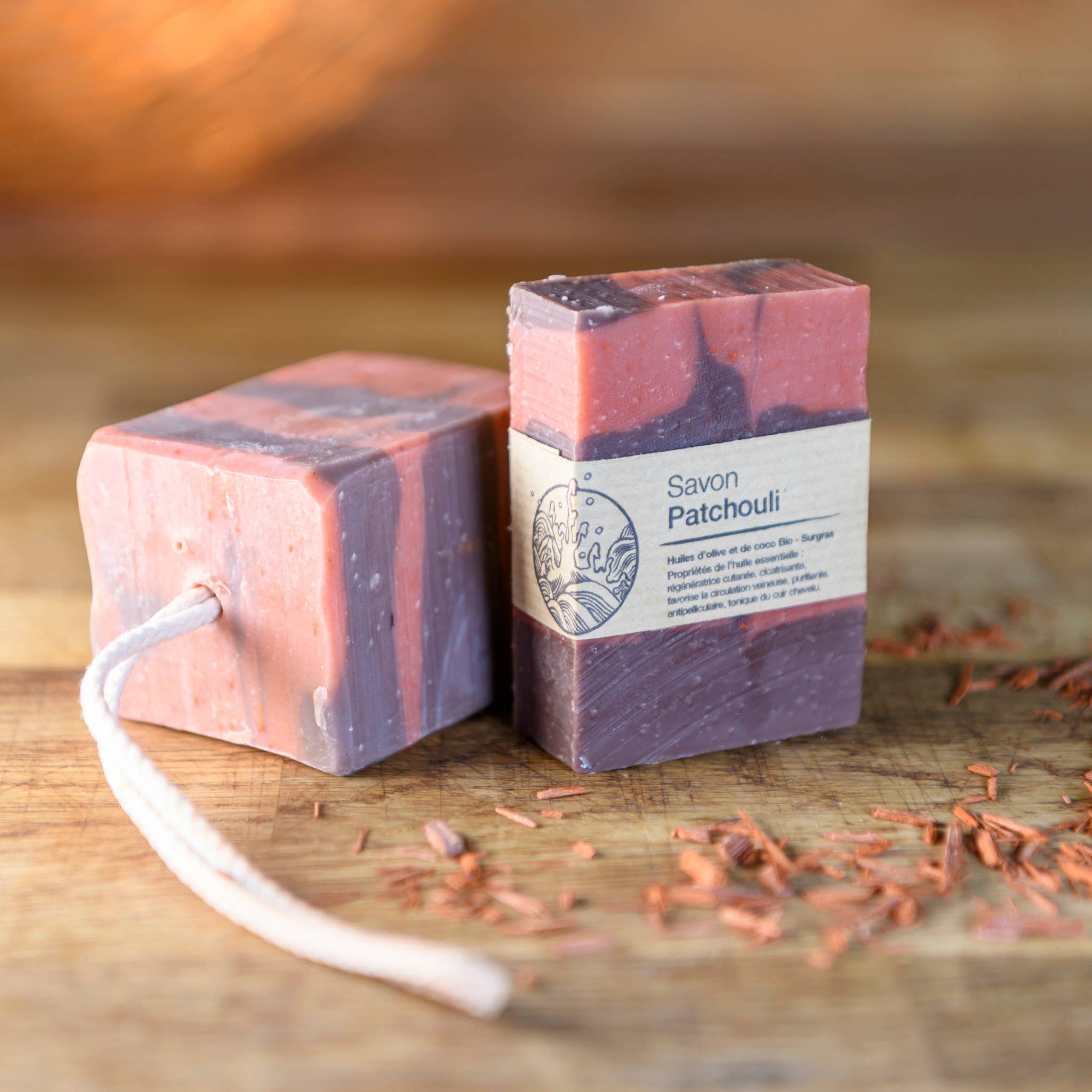 Savon Patchouli: 100g