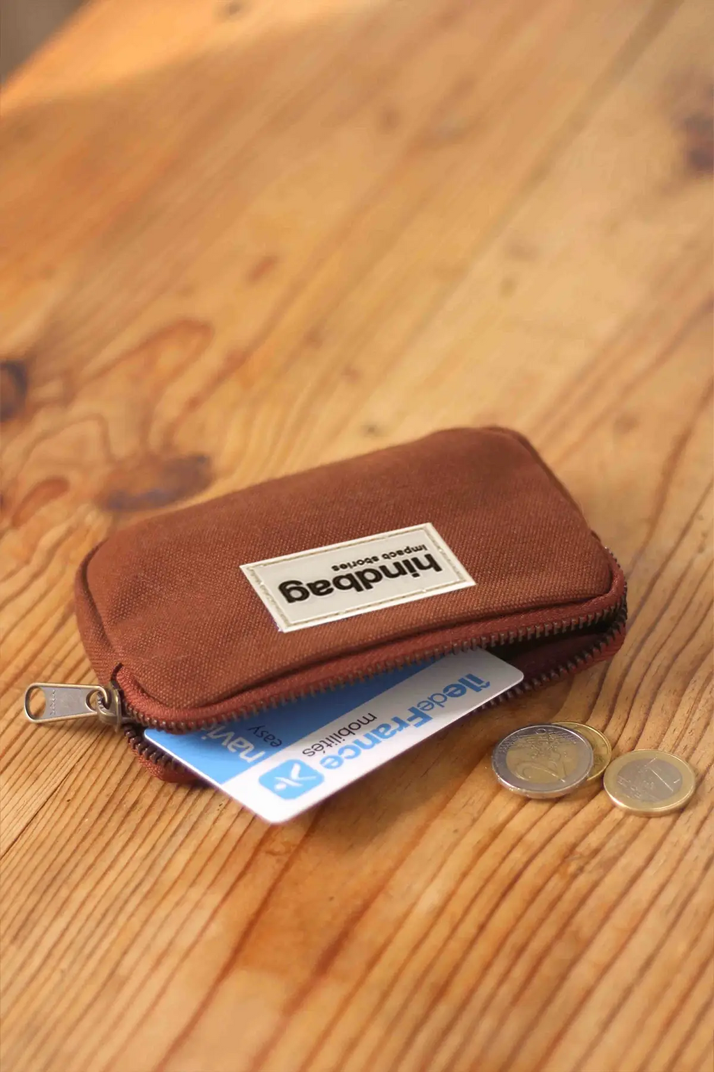 Porte-monnaie Lili: Denim gris