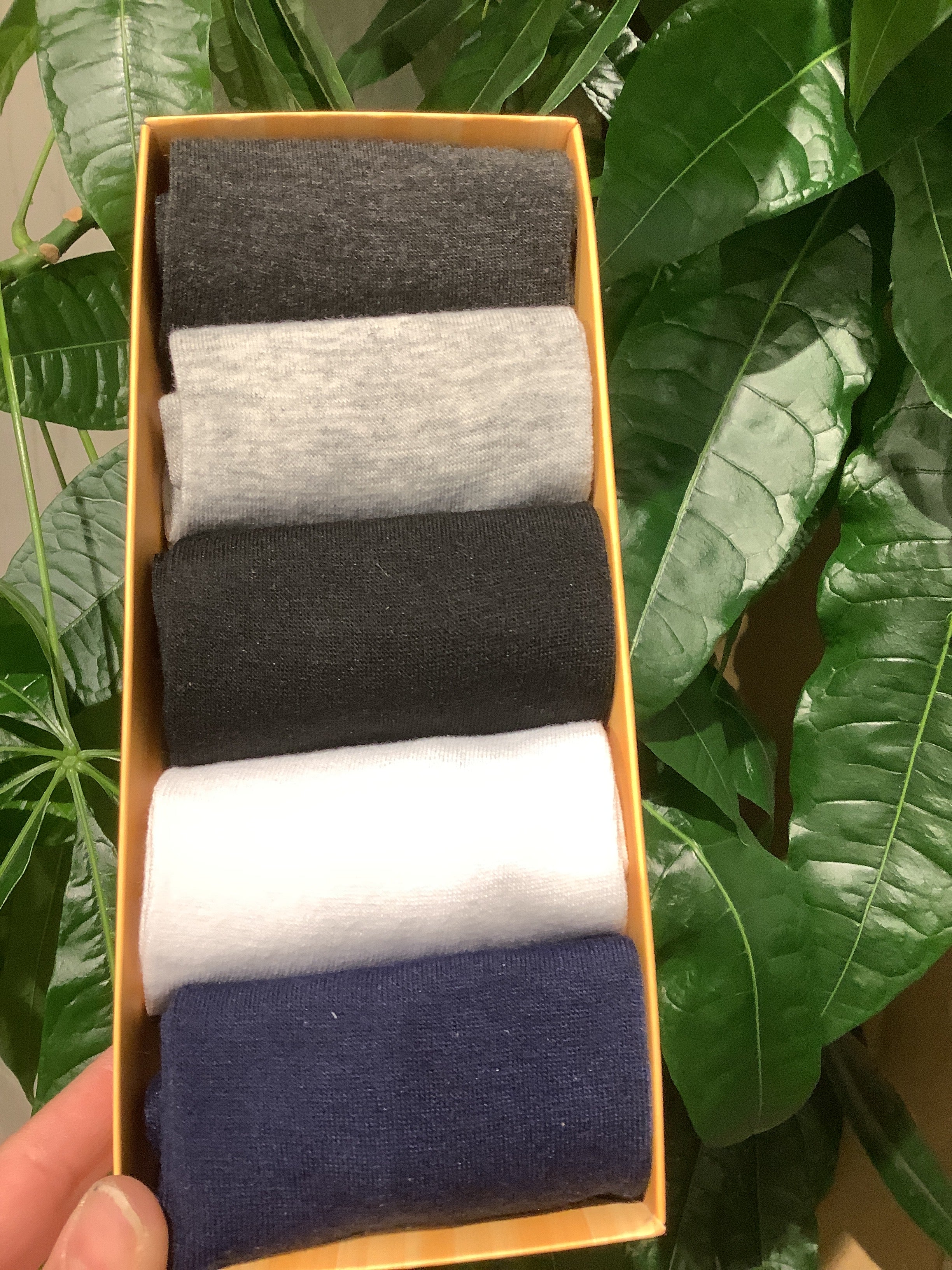 Set 5 paires chaussettes assorties modèle C