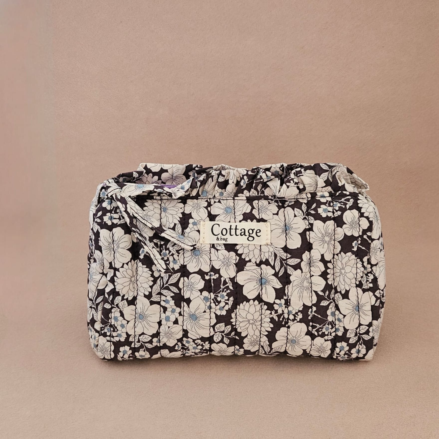 Trousse maquillage froufrou 100 % coton