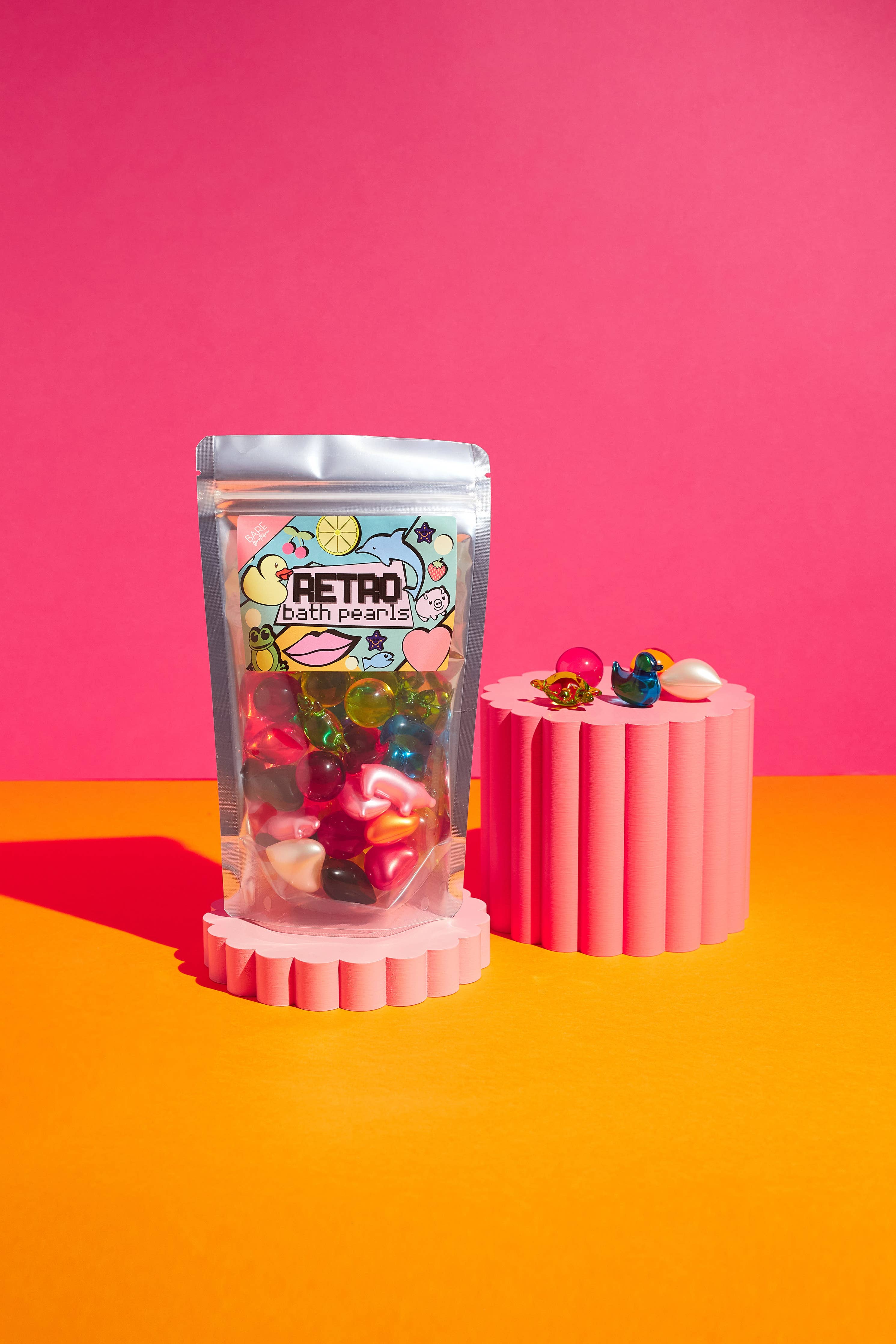 Lot de 30 perles de bain rétro aléatoires des années 90 - Sac mixte géant