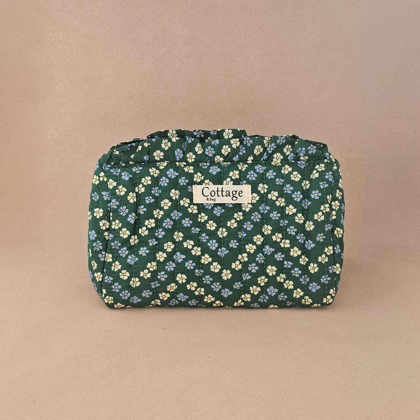 Trousse maquillage froufrou 100 % coton