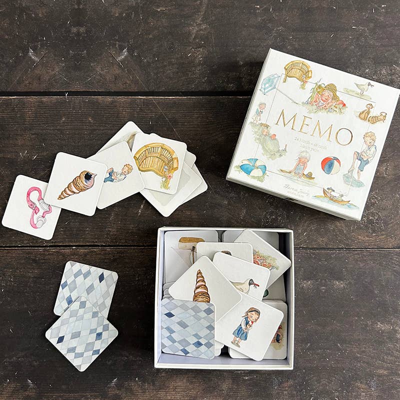 Jeu de mémoire – Amusement à la plage. Fabriqué en Europe