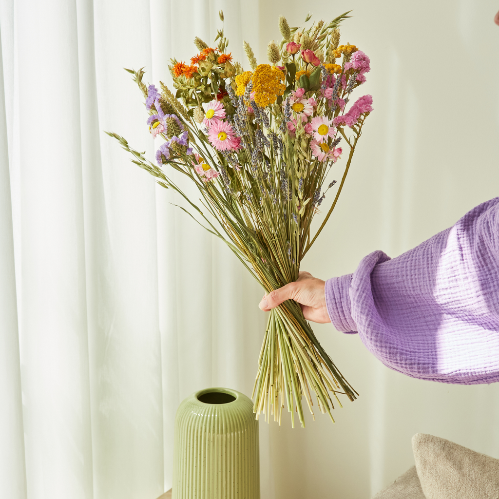 Fleurs séchées - Bouquet champêtre - Multi: Petit