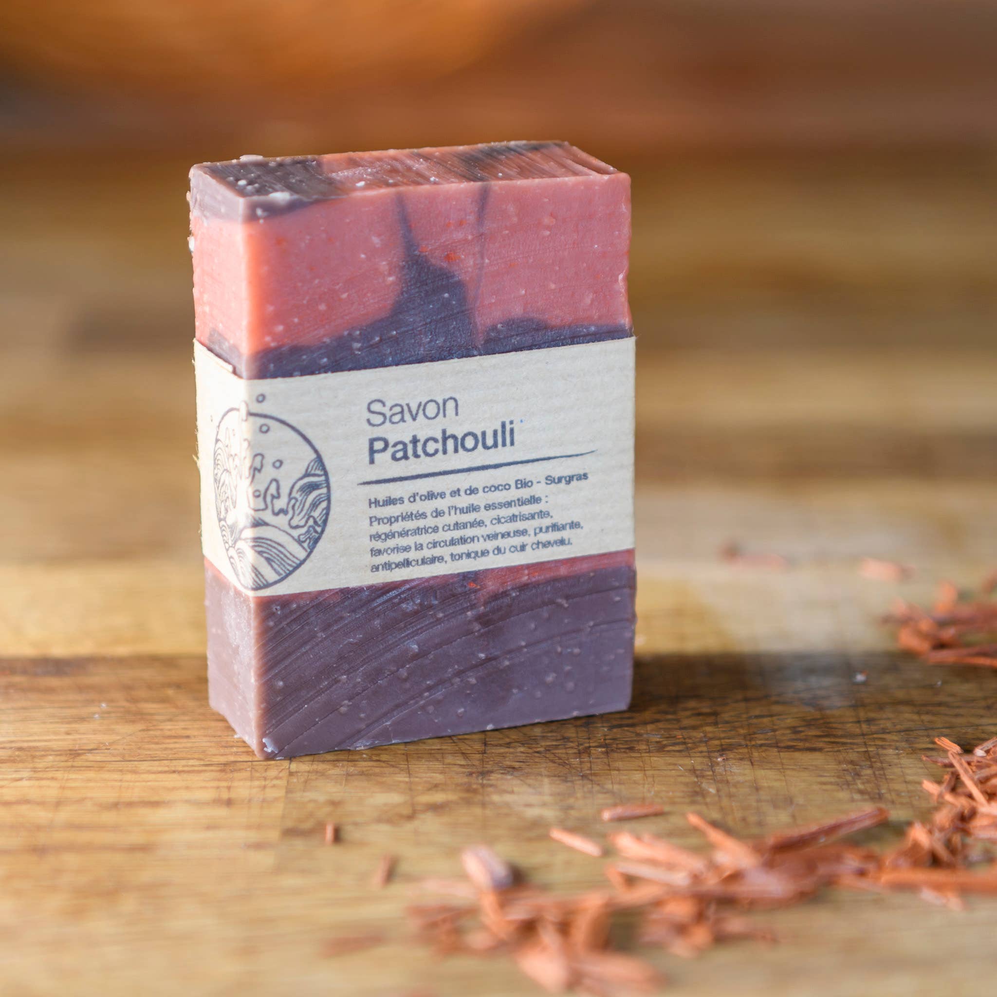 Savon Patchouli: 100g