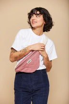 Sac banane Olivia matelassé: Navy