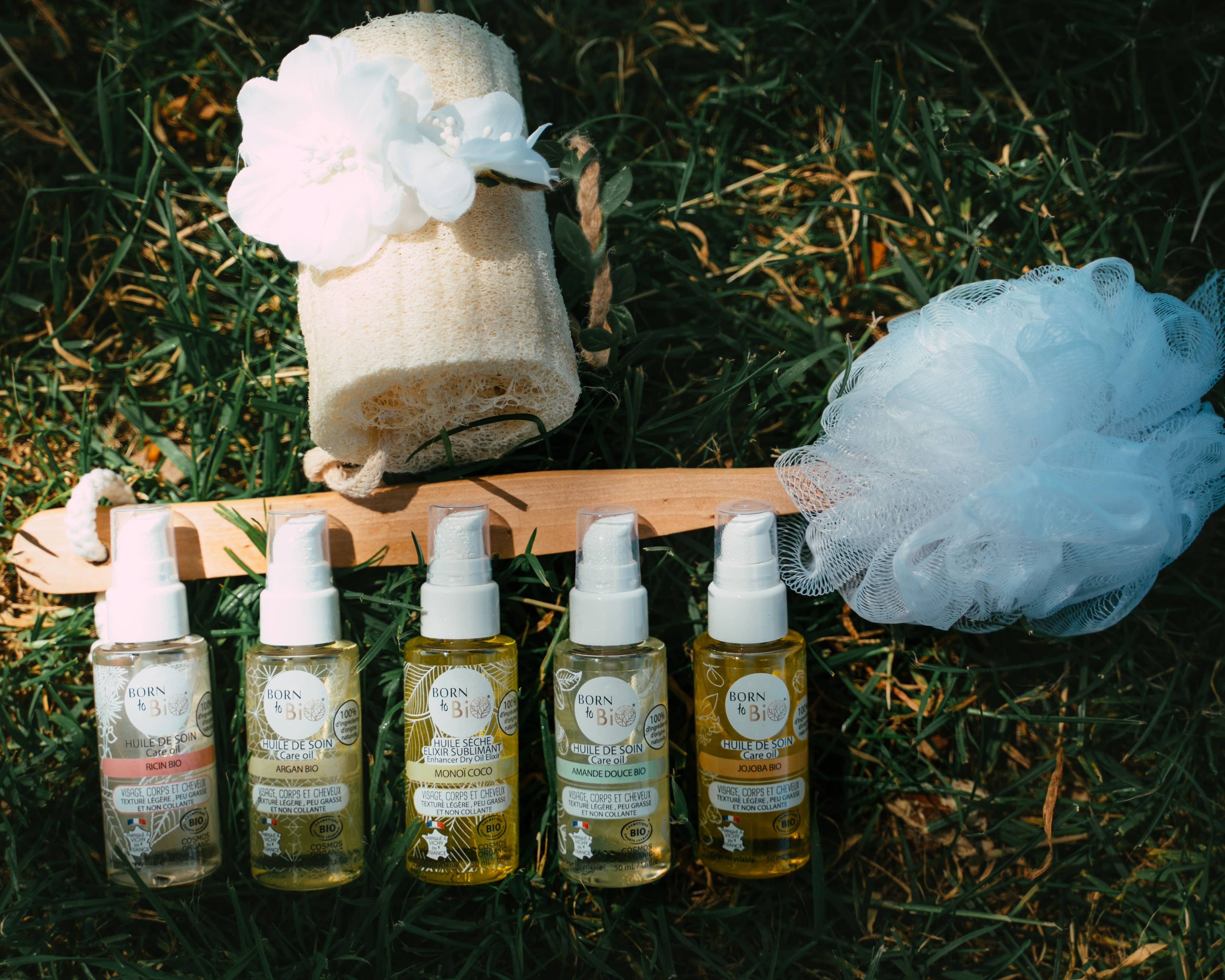 Huile sèche Elixir sublimant Monoï Coco Cosmos Organic