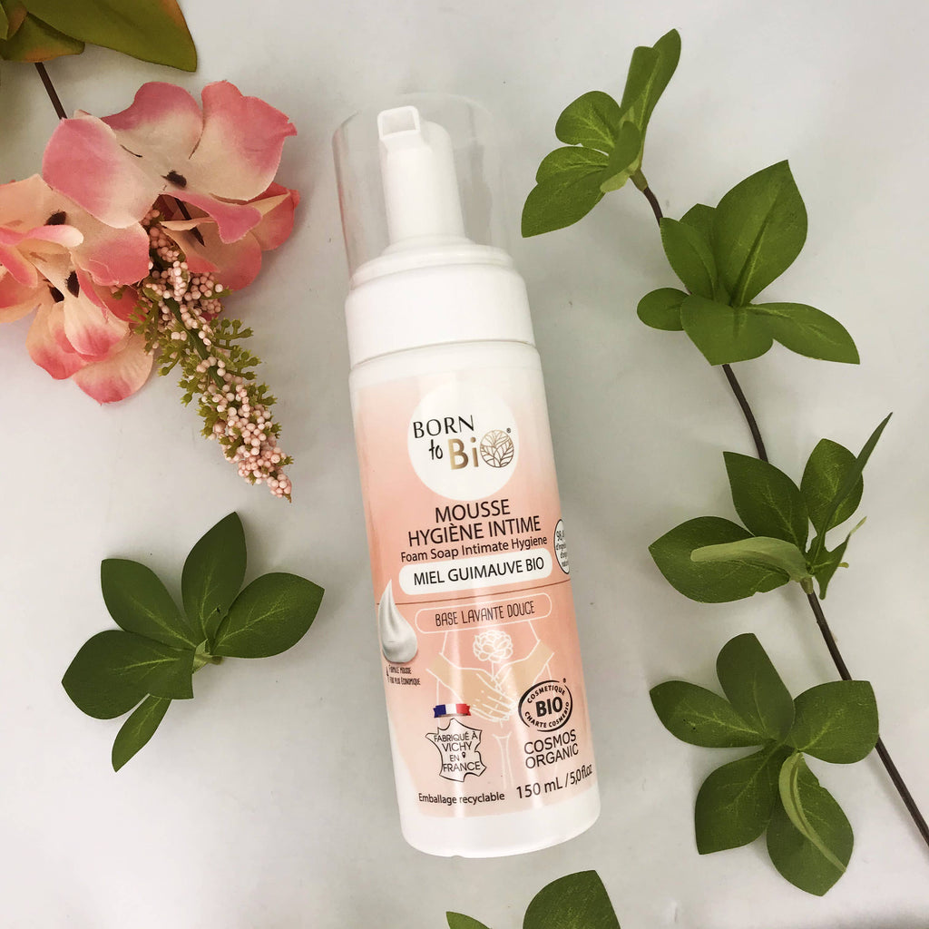 Mousse hygiène intime Miel Guimauve Bio Cosmos Organic
