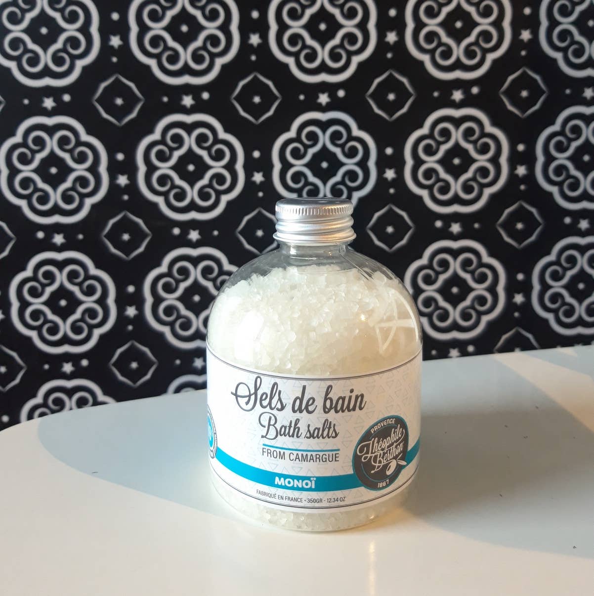 SELS DE BAIN DE CAMARGUE. PARFUM MONOI