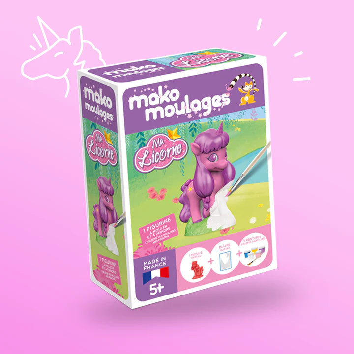 Figurine à mouler et à peindre Ma Licorne
