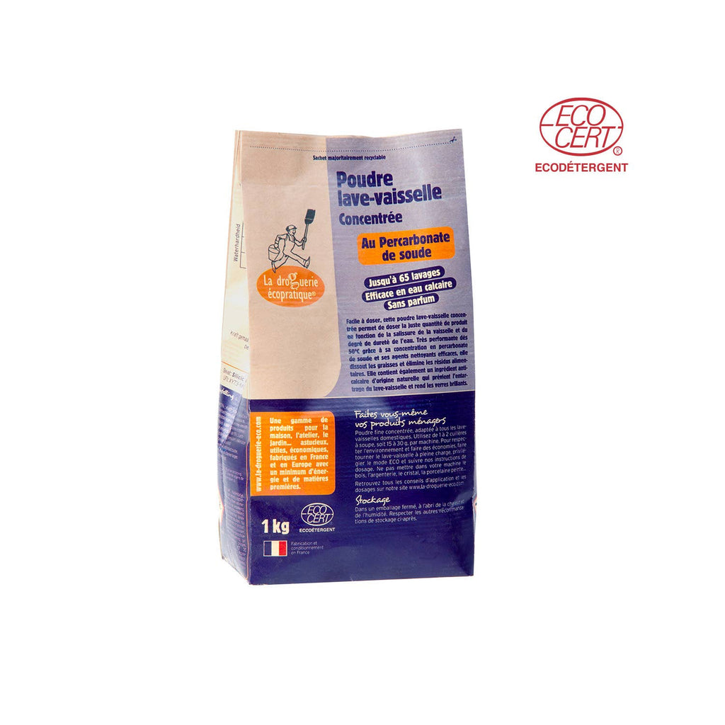 Poudre Lave-vaisselle Concentrée 1 Kg - La Droguerie