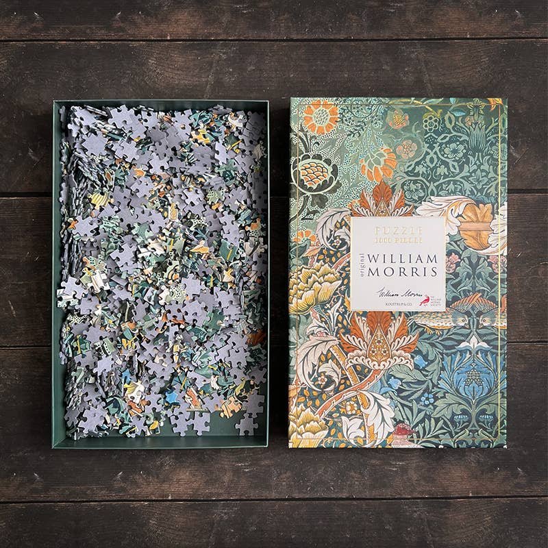 Puzzle William Morris Original - 1000 pièces - Fabriqué en Europe