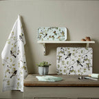 Plateau de service Garden Birds 32 x 15 - Fabriqué en Europe