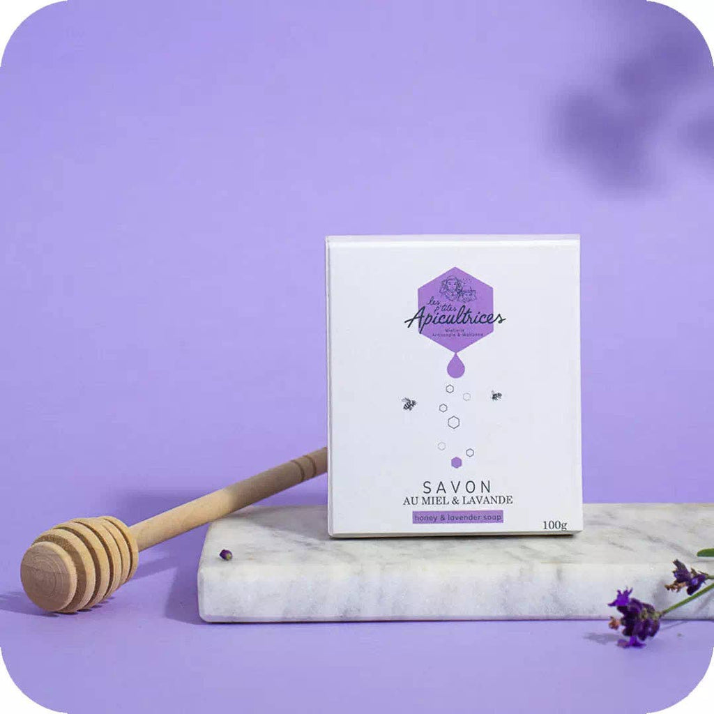 Savon au miel et à la lavande