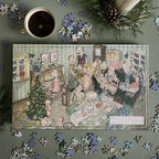 Puzzle Family Christmas 500 pièces. Fabriqué en Europe