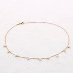 Collier Perles Acier