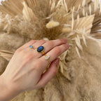 BAGUE MATHILDE LABRADORITE
