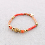 Bracelet élastique en acier avec pierres: Blank