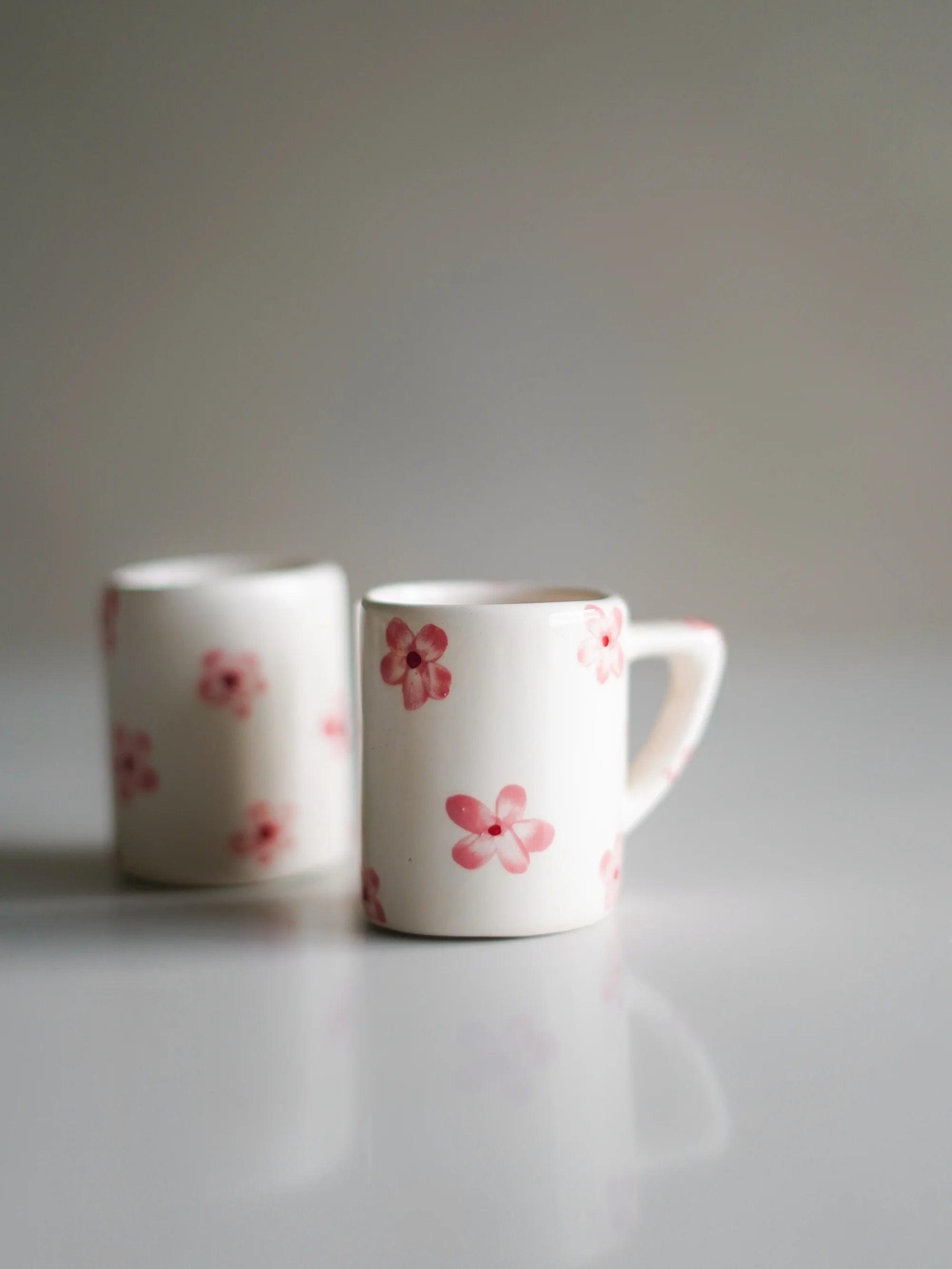 Ensemble de 2 tasses à café Fleur de Cerisier