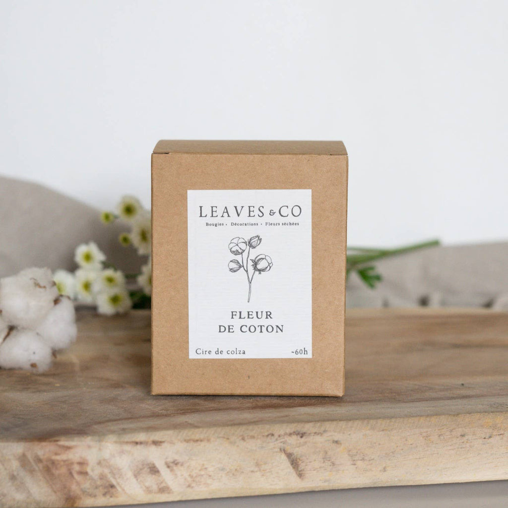 Fleur De Coton Bougie Parfumée Collection Essentielle