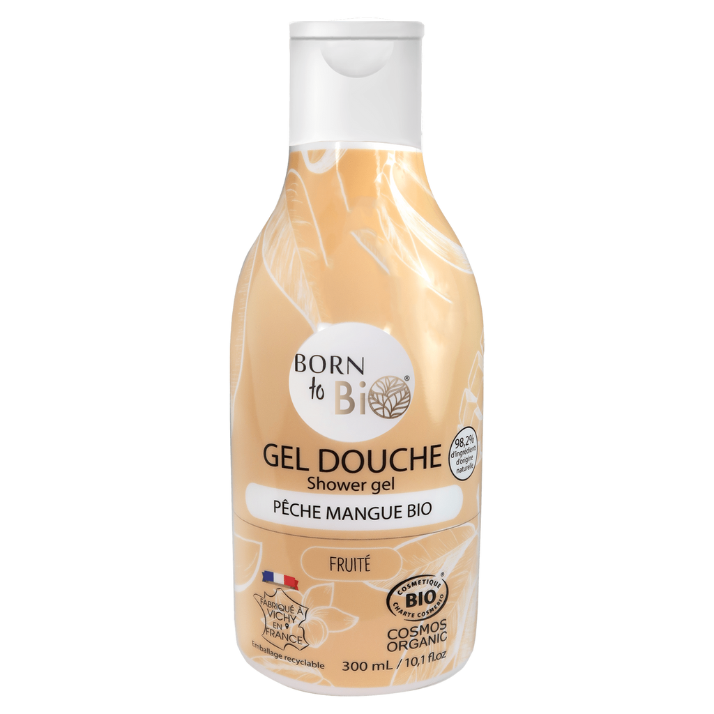 Gel douche Pèche Mangue Bio Cosmos Organic