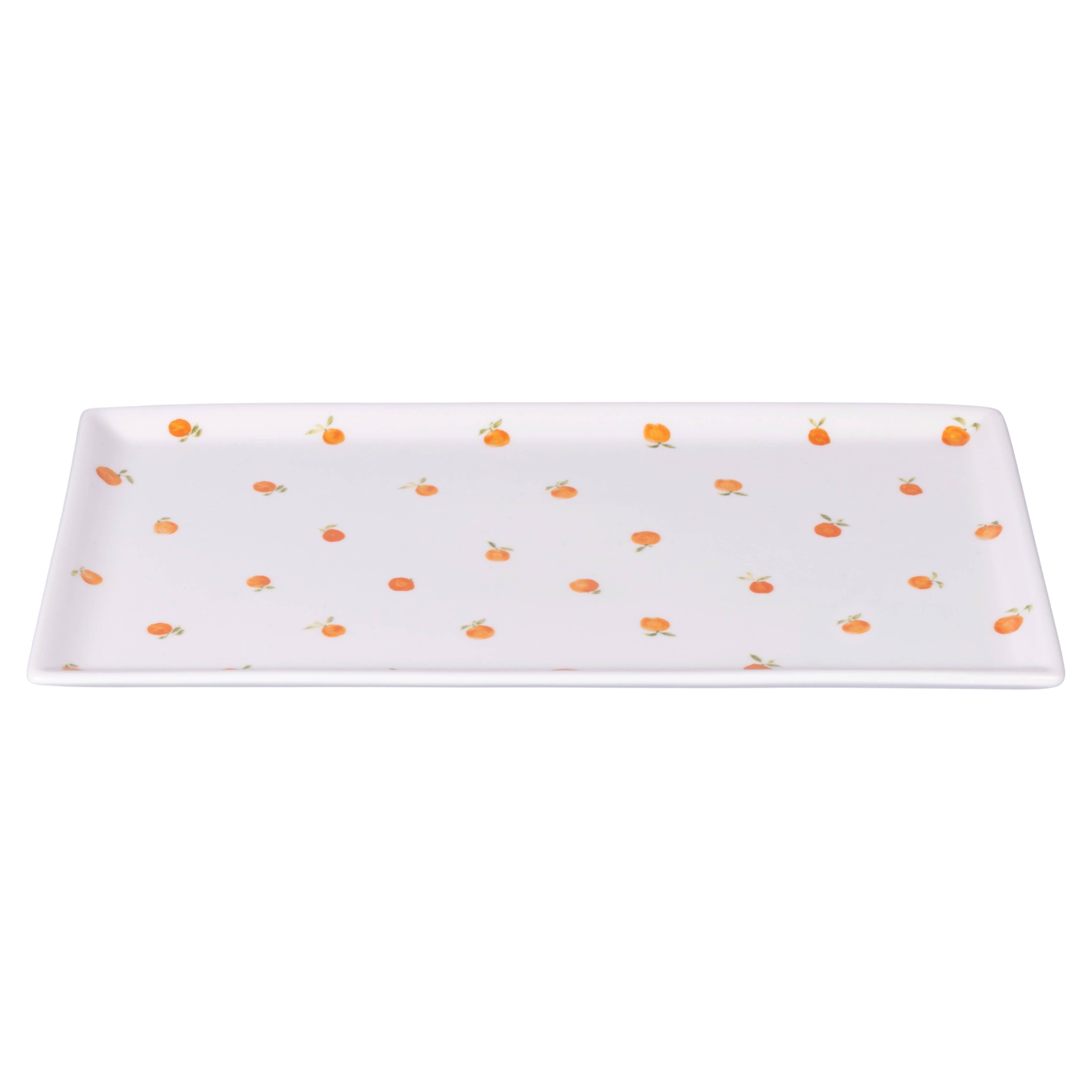 Fruit Life Plateau Ass 31,5x16,5CM Orange