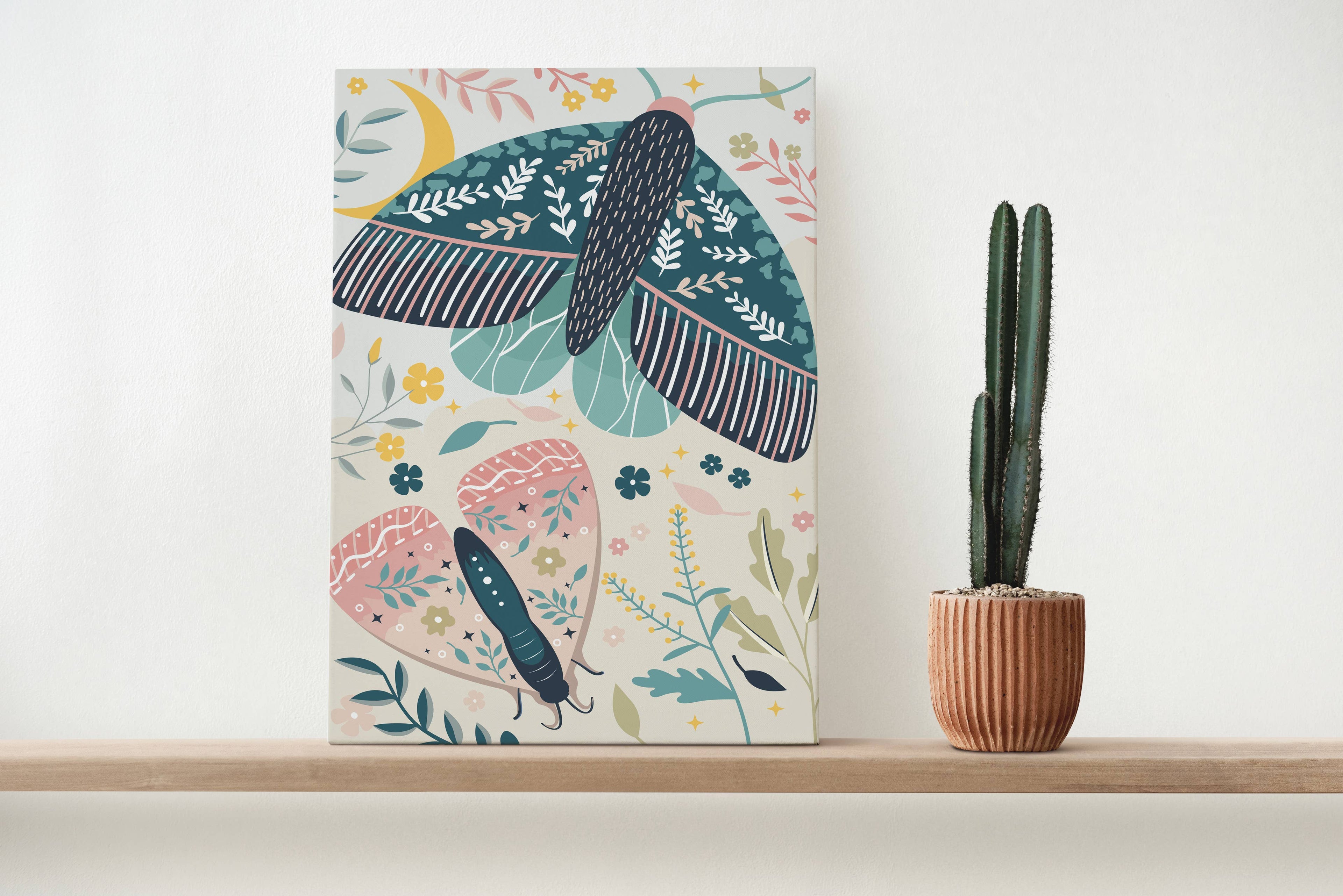 PEINTURE AU NUMERO PAPILLONS