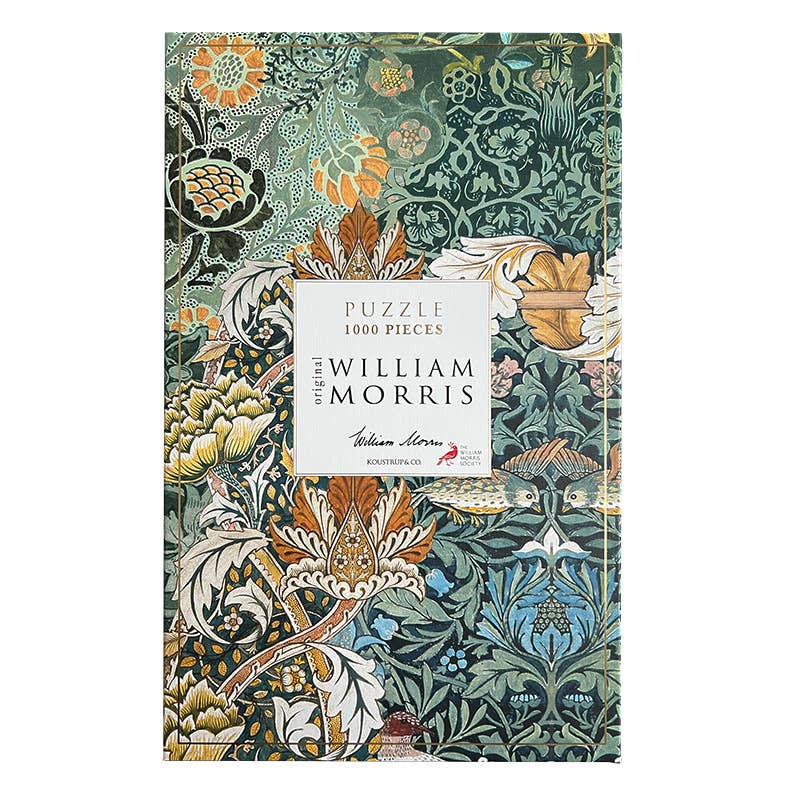 Puzzle William Morris Original - 1000 pièces - Fabriqué en Europe