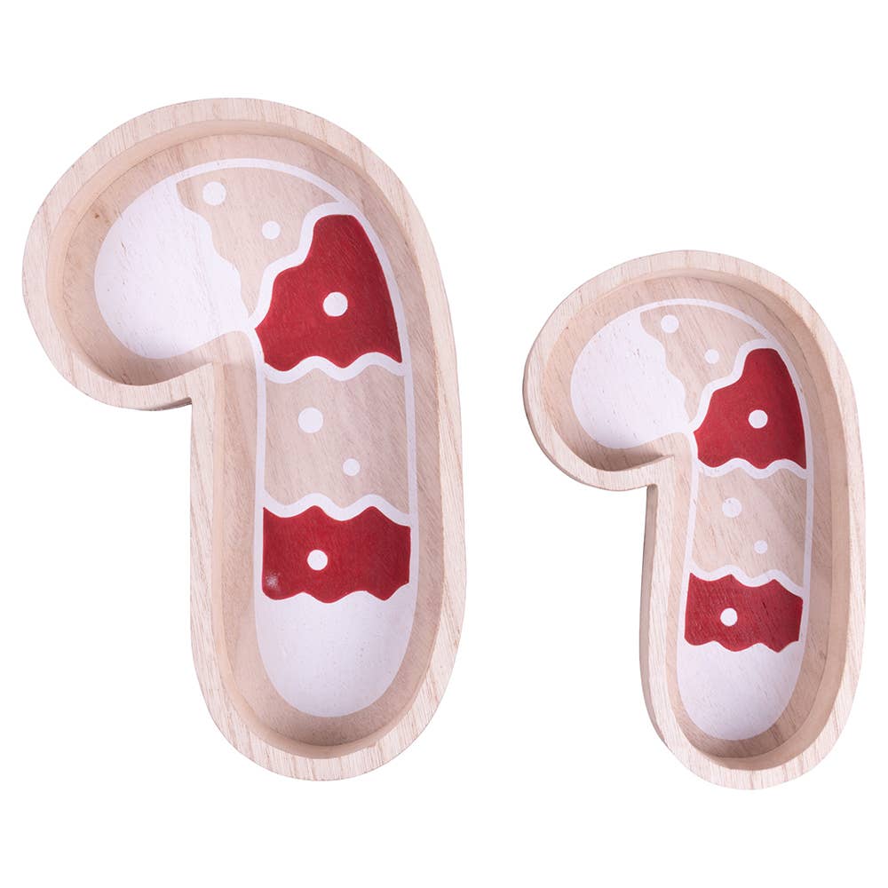 ENSEMBLE CANDY XMAS 2 VIDE-POCHES EN BOIS