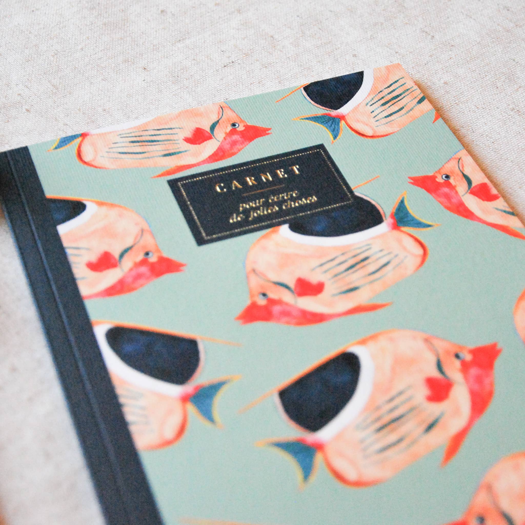 Papeterie Carnet A5 - Poisson Exotiques 🐠