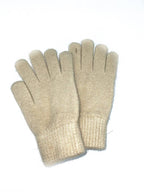 ST-3018 Gant avec laine d'angora uni: Gris