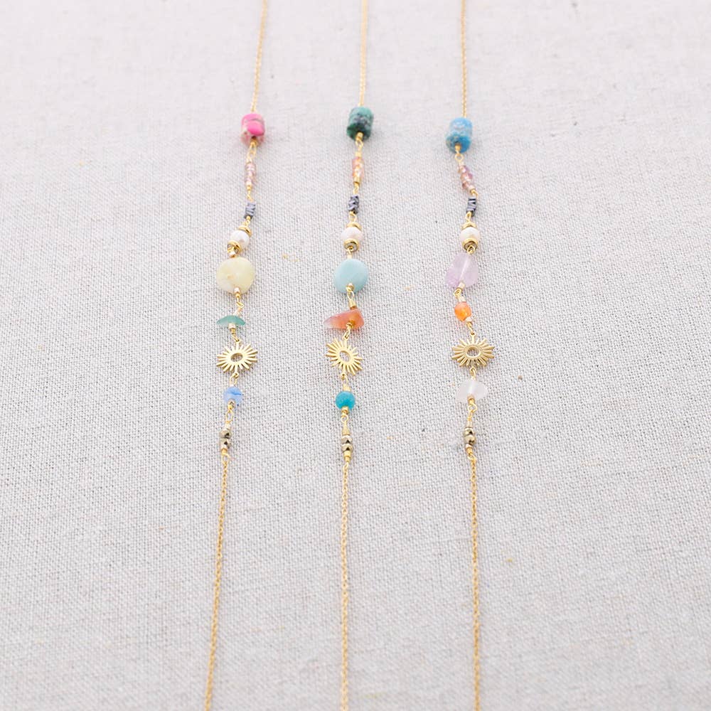 Collier en acier Piedras Soles: Combiné 3