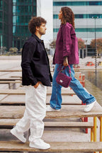 Sac matelassé Margault: Noir