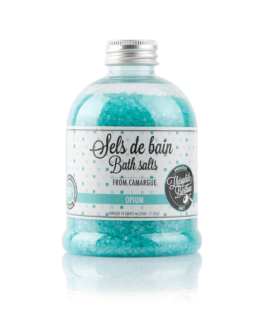 SELS DE BAIN DE CAMARGUE. PARFUM OPIUM