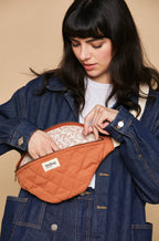 Sac banane matelassé Olivia - 9 coloris: Bleu électrique