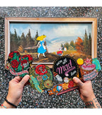 Patch Joyeux Non-Anniversaire Chapelier Fou par la barbuda