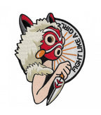 Patch Mononoke Combattez comme une fille