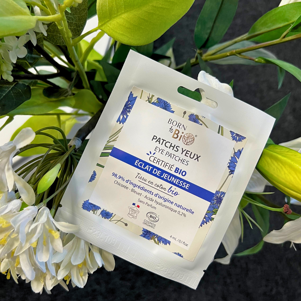 Patchs yeux Éclat de Jeunesse en coton - Certifiés Bio